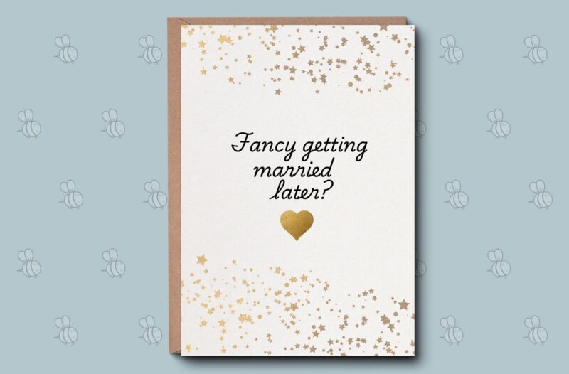 To My Bride / Groom Wedding Day Card - Fancy Getting Married Later Greetings Card. Letter To My Husband, To My Wife. On Our Wedding Day.